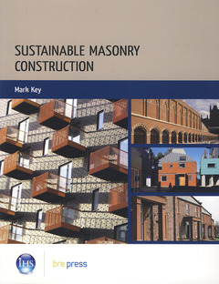 Couverture de l’ouvrage Sustainable masonry construction