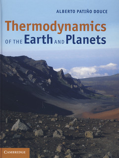 Couverture de l’ouvrage Thermodynamics of the Earth and Planets