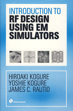 Couverture de l’ouvrage Introduction to RF design using EM simulators (with DVD)
