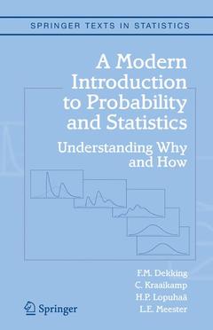 Couverture de l’ouvrage A Modern Introduction to Probability and Statistics