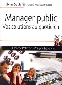 Couverture de l’ouvrage Manager public