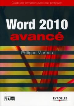 Couverture de l’ouvrage Word 2010 Avancé