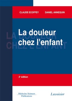 Cover of the book La douleur chez l'enfant
