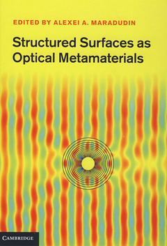 Couverture de l’ouvrage Structured Surfaces as Optical Metamaterials