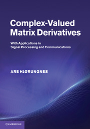 Couverture de l’ouvrage Complex-Valued Matrix Derivatives