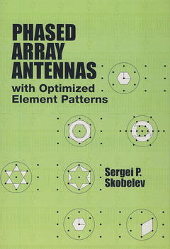 Couverture de l’ouvrage Phased array antennas with optimized element patterns