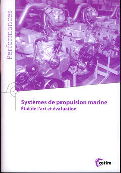 Couverture de l’ouvrage Systémes de propulsion marine. état de l'art évaluation (9Q161)