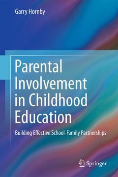 Couverture de l’ouvrage Parental Involvement in Childhood Education
