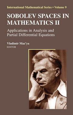Cover of the book Sobolev Spaces in Mathematics II