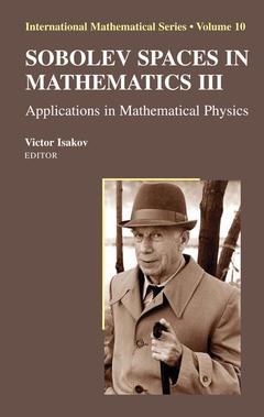 Couverture de l’ouvrage Sobolev Spaces in Mathematics III
