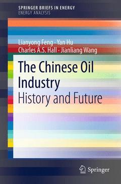 Couverture de l’ouvrage The Chinese Oil Industry