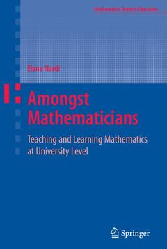 Couverture de l’ouvrage Amongst Mathematicians