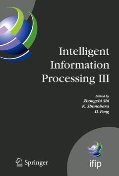 Couverture de l’ouvrage Intelligent Information Processing III
