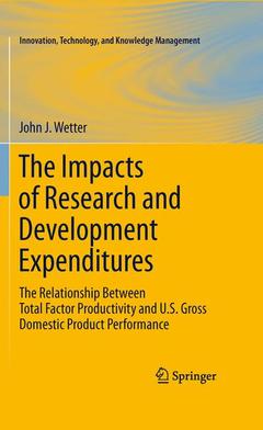 Couverture de l’ouvrage The Impacts of Research and Development Expenditures