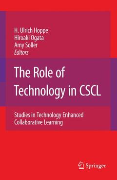 Cover of the book The Role of Technology in CSCL