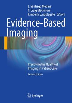 Couverture de l’ouvrage Evidence-Based Imaging
