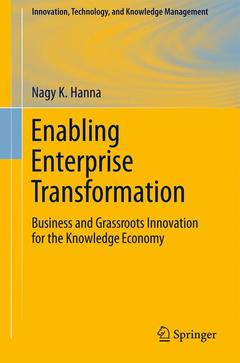 Couverture de l’ouvrage Enabling Enterprise Transformation