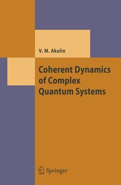 Couverture de l’ouvrage Coherent Dynamics of Complex Quantum Systems