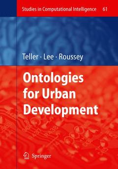 Cover of the book Ontologies for Urban Development