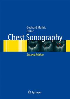 Couverture de l’ouvrage Chest Sonography