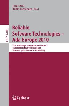 Couverture de l’ouvrage Reliable Software Technologies - Ada-Europe 2010