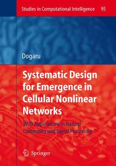 Cover of the book Systematic Design for Emergence in Cellular Nonlinear Networks