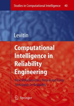 Couverture de l’ouvrage Computational Intelligence in Reliability Engineering