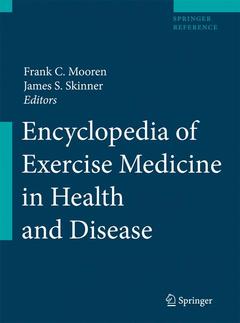 Couverture de l’ouvrage Encyclopedia of exercise medicine in health & disease. Version eReference (online access)