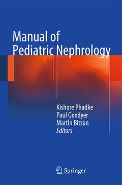 Couverture de l’ouvrage Manual of Pediatric Nephrology