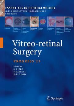 Couverture de l’ouvrage Vitreo-retinal Surgery
