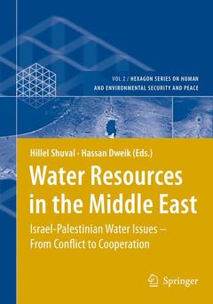 Couverture de l’ouvrage Water Resources in the Middle East