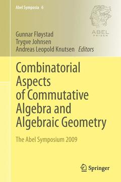 Couverture de l’ouvrage Combinatorial Aspects of Commutative Algebra and Algebraic Geometry