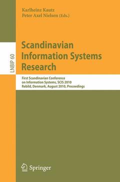 Couverture de l’ouvrage Scandinavian Information Systems Research