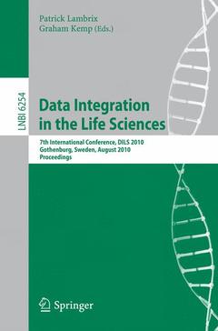 Couverture de l’ouvrage Data Integration in the Life Sciences