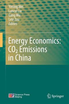 Couverture de l’ouvrage Energy Economics: CO2 Emissions in China