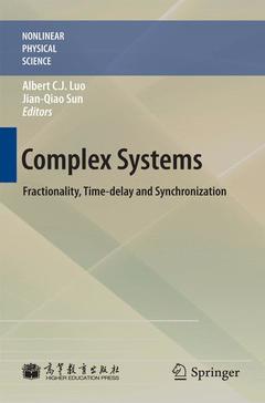 Couverture de l’ouvrage Complex Systems
