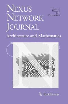 Cover of the book Nexus Network Journal 13,2