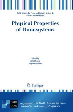 Couverture de l’ouvrage Physical Properties of Nanosystems