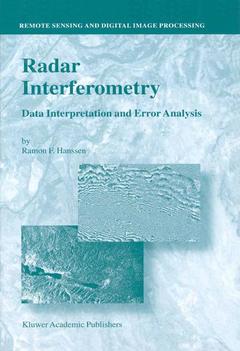 Couverture de l’ouvrage Radar Interferometry