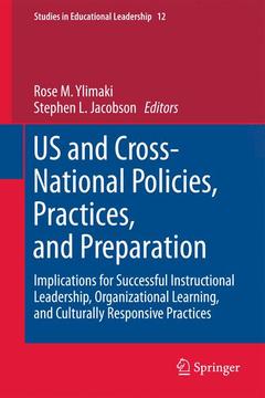 Couverture de l’ouvrage US and Cross-National Policies, Practices, and Preparation