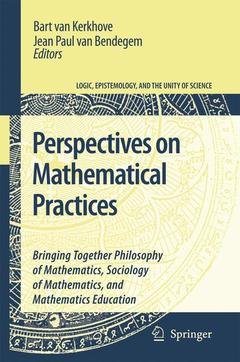 Cover of the book Perspectives on Mathematical Practices