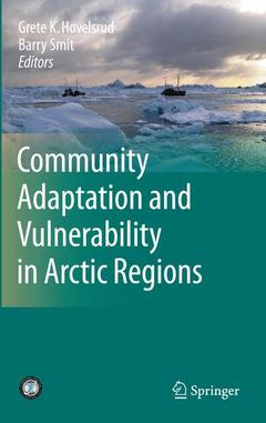 Couverture de l’ouvrage Community Adaptation and Vulnerability in Arctic Regions