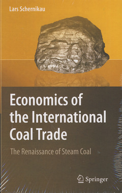 Couverture de l’ouvrage Economics of the international coal trade