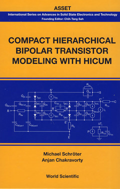Cover of the book Compact hierarchical bipolar transistor modeling with HICUM (Series on advances in solid state electronics & technology)