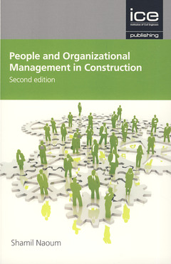 Couverture de l’ouvrage People and organizational management in construction