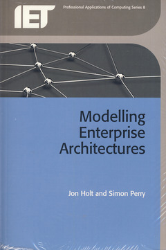 Cover of the book Modelling enterprise architectures