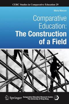 Couverture de l’ouvrage Comparative Education