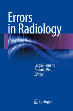 Couverture de l’ouvrage Errors in Radiology