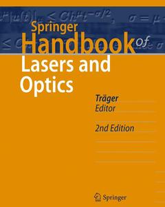 Couverture de l’ouvrage Springer Handbook of Lasers and Optics