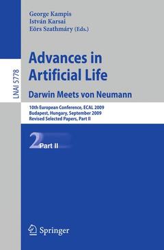Cover of the book Advances in Artificial Life